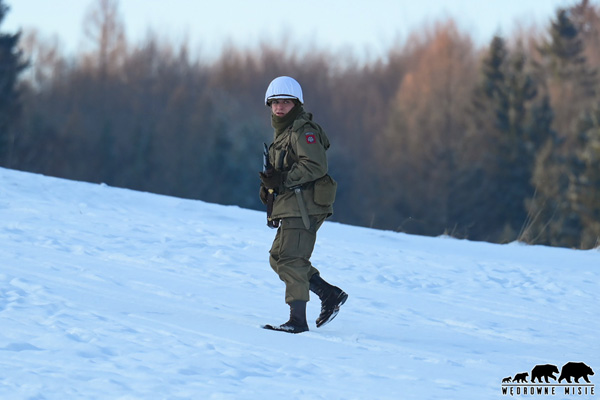 Zaśnieżone Ardeny… pod Jedliną Zdrój